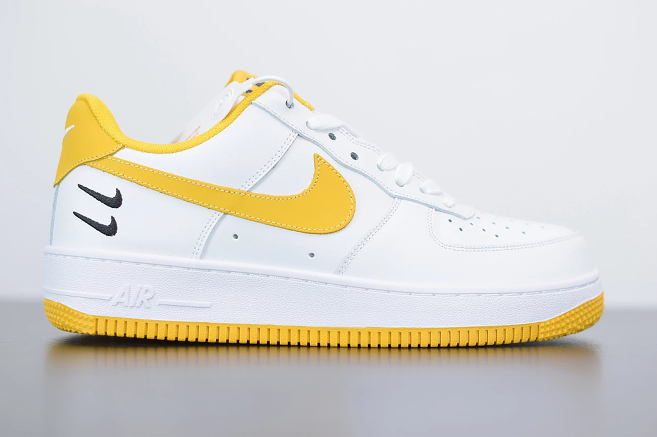 Fit Sporting Goods Nike Air Force 1 Low Dual Swoosh White Wheat 3 Fit Sporting Goods Nike Air Force 1 Low Dual Swoosh White Wheat - Image 2