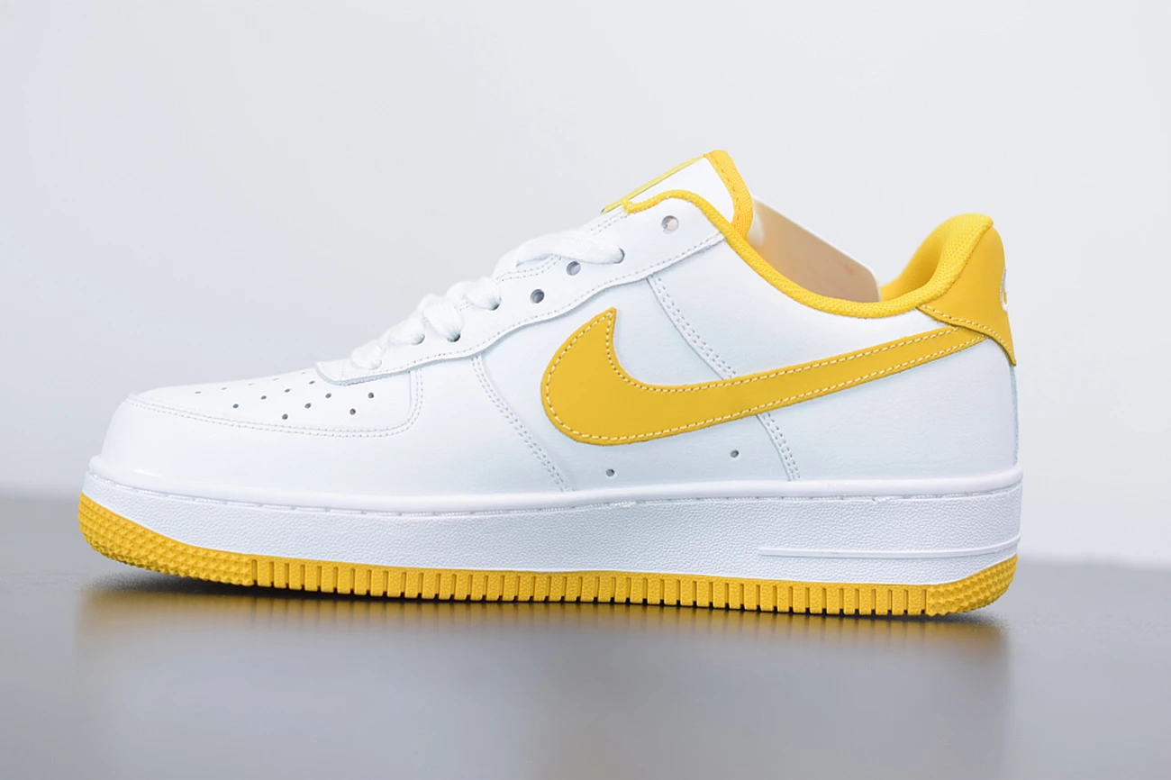 Fit Sporting Goods Nike Air Force 1 Low Dual Swoosh White Wheat 4 Fit Sporting Goods Nike Air Force 1 Low Dual Swoosh White Wheat - Image 3