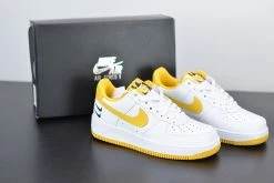 Fit Sporting Goods Nike Air Force 1 Low Dual Swoosh White Wheat