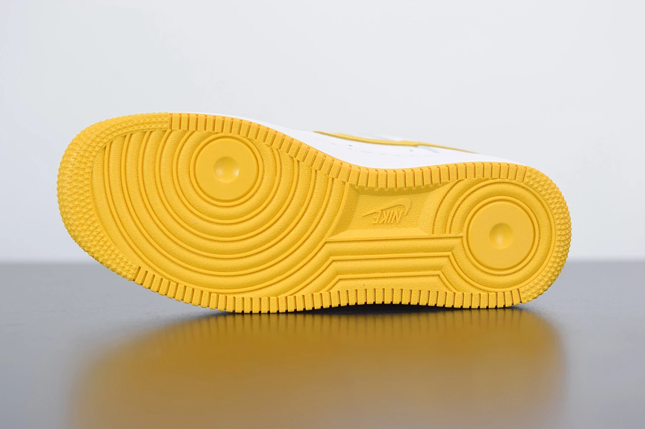 Fit Sporting Goods Nike Air Force 1 Low Dual Swoosh White Wheat 8 Fit Sporting Goods Nike Air Force 1 Low Dual Swoosh White Wheat - Image 7