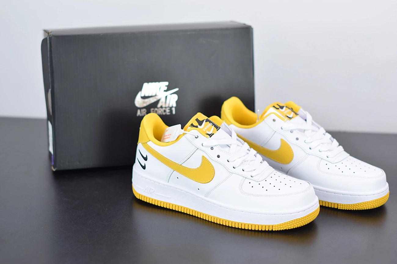 Fit Sporting Goods Sales 5 Fit Sporting Goods Sales -Fit Sporting Goods Sales Nike Air Force 1 Low Dual Swoosh White Wheat
