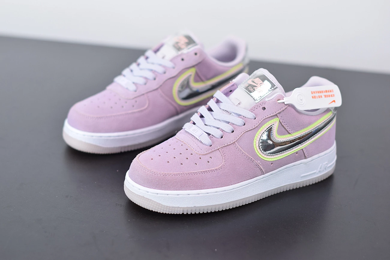 Fit Sporting Goods Nike Air Force 1 Low ‘P(Her)spective’ Violet Star/Chrome-Washed Coral-Barely Volt 6 Fit Sporting Goods Nike Air Force 1 Low ‘P(Her)spective’ Violet Star/Chrome-Washed Coral-Barely Volt - Image 4