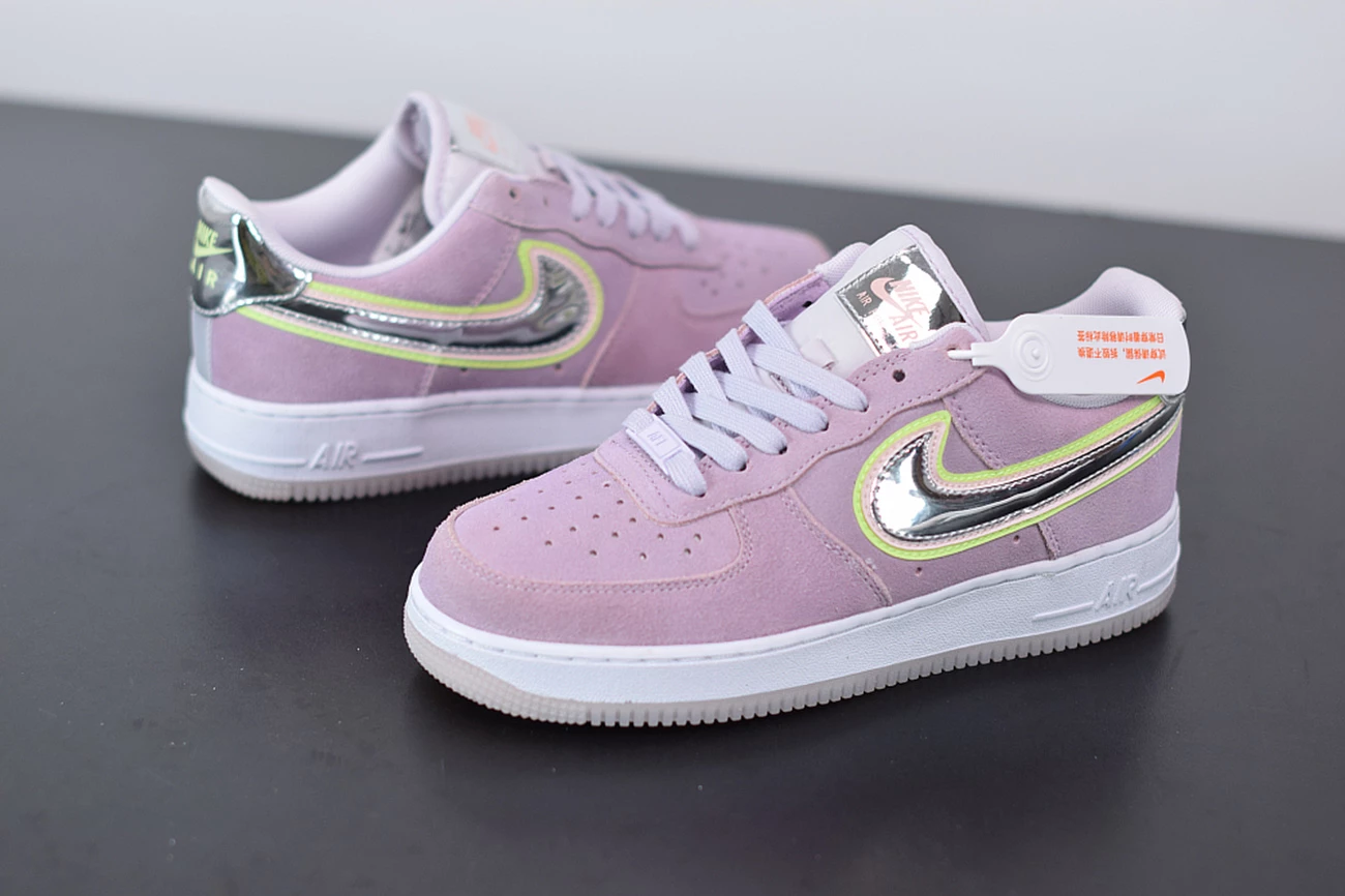 Fit Sporting Goods Nike Air Force 1 Low ‘P(Her)spective’ Violet Star/Chrome-Washed Coral-Barely Volt 7 Fit Sporting Goods Nike Air Force 1 Low ‘P(Her)spective’ Violet Star/Chrome-Washed Coral-Barely Volt - Image 5