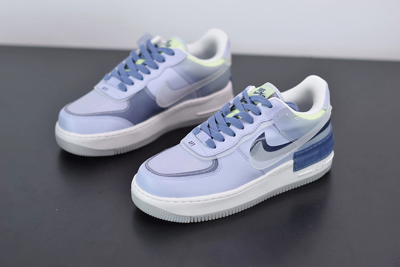 Fit Sporting Goods Nike Air Force 1 Shadow SE Ghost World Indigo 6 Fit Sporting Goods Nike Air Force 1 Shadow SE Ghost World Indigo - Image 4