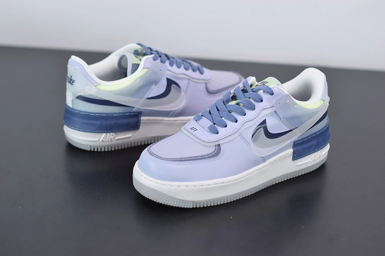 Fit Sporting Goods Nike Air Force 1 Shadow SE Ghost World Indigo 7 Fit Sporting Goods Nike Air Force 1 Shadow SE Ghost World Indigo - Image 5