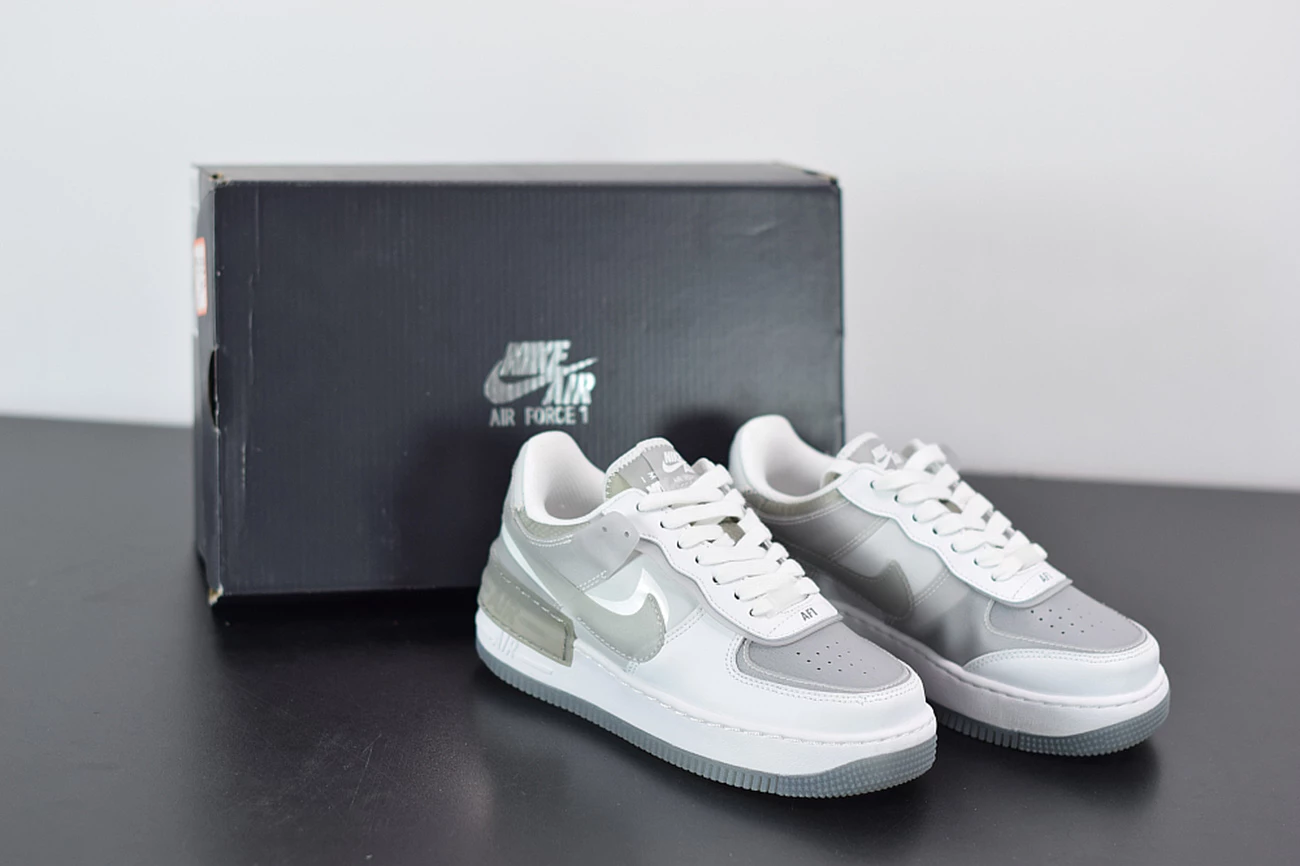 Fit Sporting Goods Nike Air Force 1 Shadow SE Particle Grey CK6561-100 2 Fit Sporting Goods Nike Air Force 1 Shadow SE Particle Grey CK6561-100