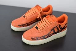 Fit Sporting Goods Nike Air Force 1 Skeleton Brilliant Orange/Black -Fit Sporting Goods Sales Nike Air Force 1 Skeleton Brilliant Orange Black 3