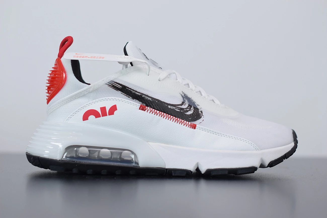 Fit Sporting Goods Nike Air Max 2090 Brushstroke White/University Red/Black DA4304-100 4 Fit Sporting Goods Nike Air Max 2090 Brushstroke White/University Red/Black DA4304-100 - Image 2