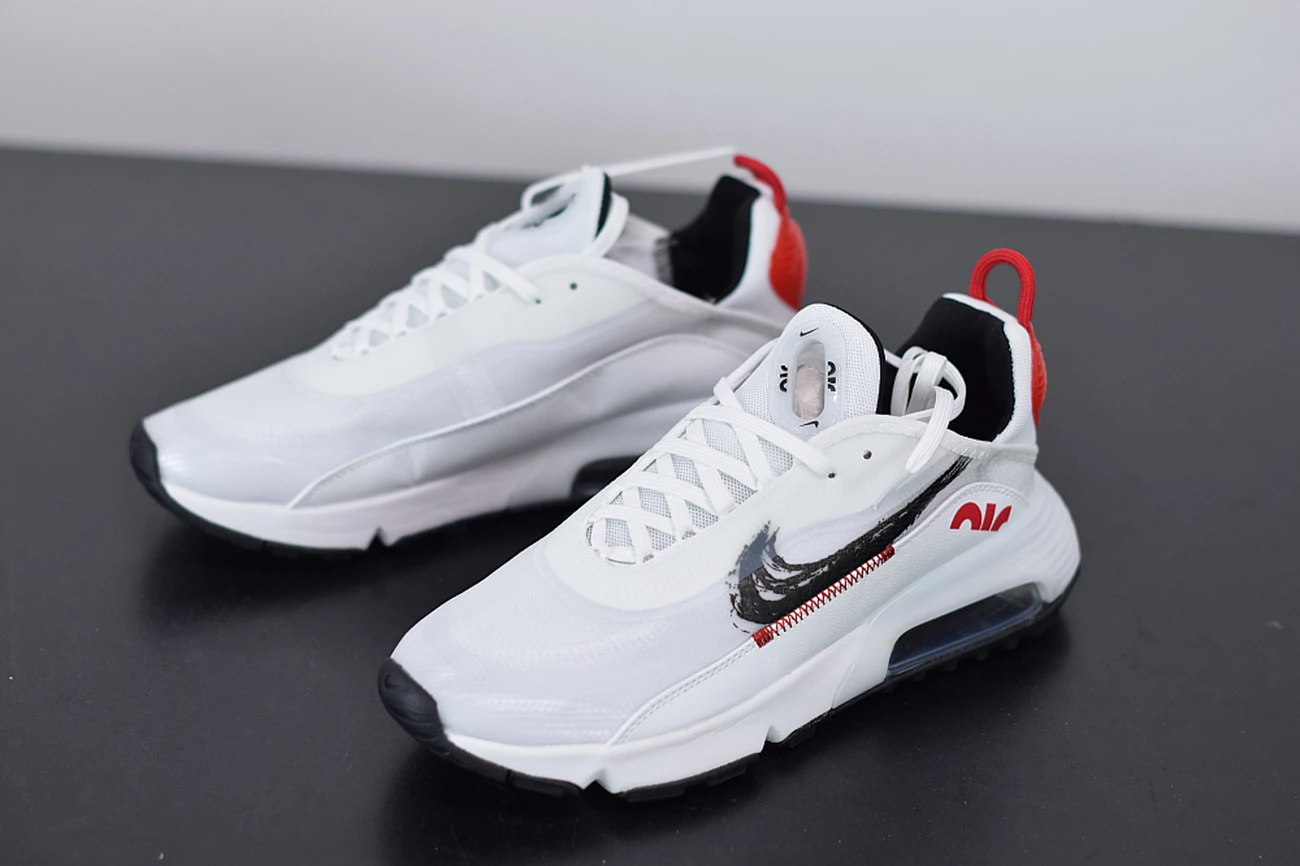 Fit Sporting Goods Nike Air Max 2090 Brushstroke White/University Red/Black DA4304-100 6 Fit Sporting Goods Nike Air Max 2090 Brushstroke White/University Red/Black DA4304-100 - Image 4