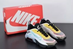 Fit Sporting Goods Nike Air Max 2090 White/Bleached Aqua/Black/Speed Yellow/Chile Red