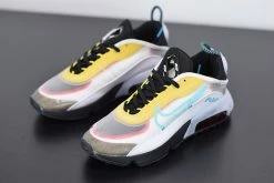 Fit Sporting Goods Nike Air Max 2090 White/Bleached Aqua/Black/Speed Yellow/Chile Red -Fit Sporting Goods Sales Nike Air Max 2090 White Bleached Aqua Black Speed Yellow Chile Red 3