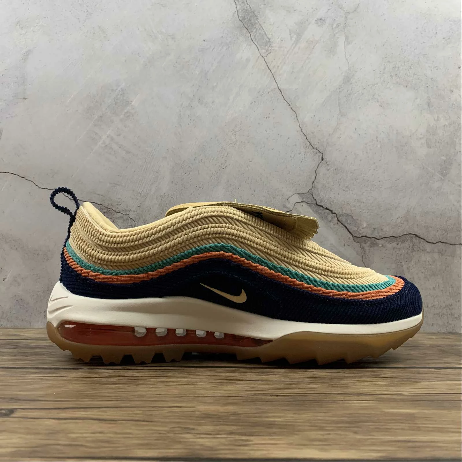 Fit Sporting Goods Nike Air Max 97 Golf NRG Celestial Gold Obsidian CJ0563-400 3 Fit Sporting Goods Nike Air Max 97 Golf NRG Celestial Gold Obsidian CJ0563-400 - Image 2