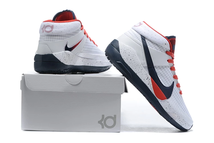 Fit Sporting Goods Nike KD 13 ‘USA’ White Red Navy CI9949-101 8 Fit Sporting Goods Nike KD 13 ‘USA’ White Red Navy CI9949-101 - Image 6