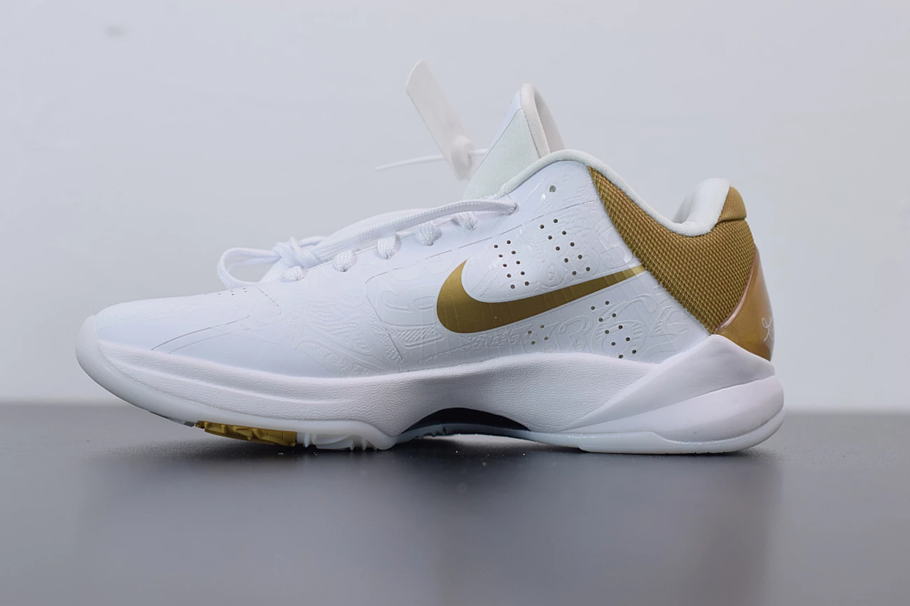 Fit Sporting Goods Nike Kobe 5 ‘Big Stage Home’ White Gold 386429-108 4 Fit Sporting Goods Nike Kobe 5 ‘Big Stage Home’ White Gold 386429-108 - Image 2