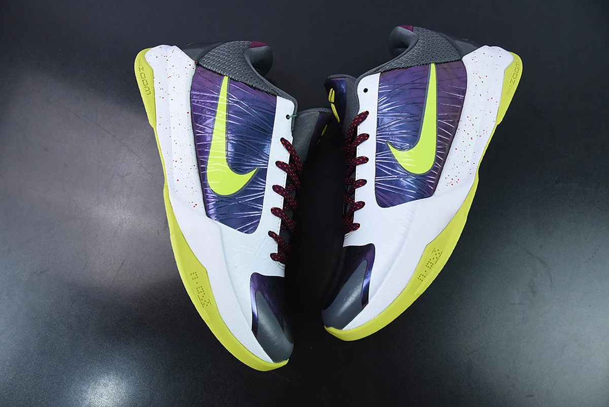 Fit Sporting Goods Nike Kobe 5 Protro “Chaos” Purple/Cyber-White-Black CD4991-100 For Sale 5 Fit Sporting Goods Nike Kobe 5 Protro “Chaos” Purple/Cyber-White-Black CD4991-100 For Sale - Image 4