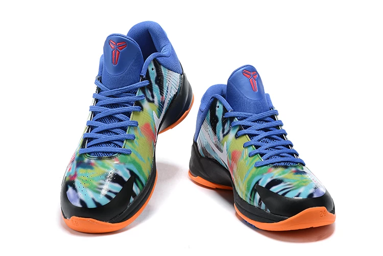 Fit Sporting Goods Nike Kobe 5 Protro ‘EYBL Tie-Dye’ Multi-Color/Black-Orange 6 Fit Sporting Goods Nike Kobe 5 Protro ‘EYBL Tie-Dye’ Multi-Color/Black-Orange - Image 4