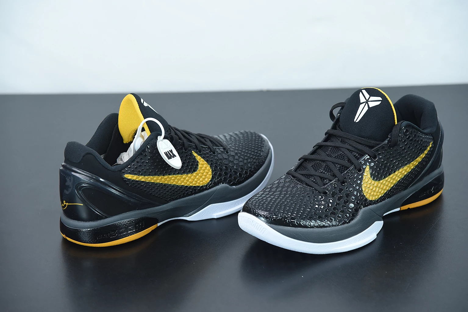 Fit Sporting Goods Nike Kobe 6 Protro “Del Sol” Black/Dark Grey-White-Del Sol CW2190-001 6 Fit Sporting Goods Nike Kobe 6 Protro “Del Sol” Black/Dark Grey-White-Del Sol CW2190-001 - Image 4