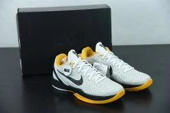 Fit Sporting Goods Nike Kobe 6 Protro “Del Sol” White/Neutral Grey-Del Sol-Black
