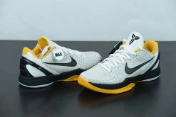 Fit Sporting Goods Nike Kobe 6 Protro “Del Sol” White/Neutral Grey-Del Sol-Black -Fit Sporting Goods Sales Nike Kobe 6 Protro White Neutral Grey Del Sol Black For Sale 4