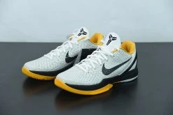 Fit Sporting Goods Nike Kobe 6 Protro “Del Sol” White/Neutral Grey-Del Sol-Black -Fit Sporting Goods Sales Nike Kobe 6 Protro White Neutral Grey Del Sol Black For Sale 5