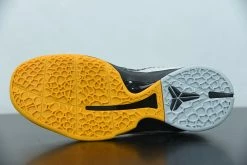 Fit Sporting Goods Nike Kobe 6 Protro “Del Sol” White/Neutral Grey-Del Sol-Black -Fit Sporting Goods Sales Nike Kobe 6 Protro White Neutral Grey Del Sol Black For Sale 7