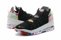 Fit Sporting Goods Nike LeBron 18 “James Gang” Black/Multi-Color-White -Fit Sporting Goods Sales Nike LeBron 18 James Gang Black Multi Color White 4