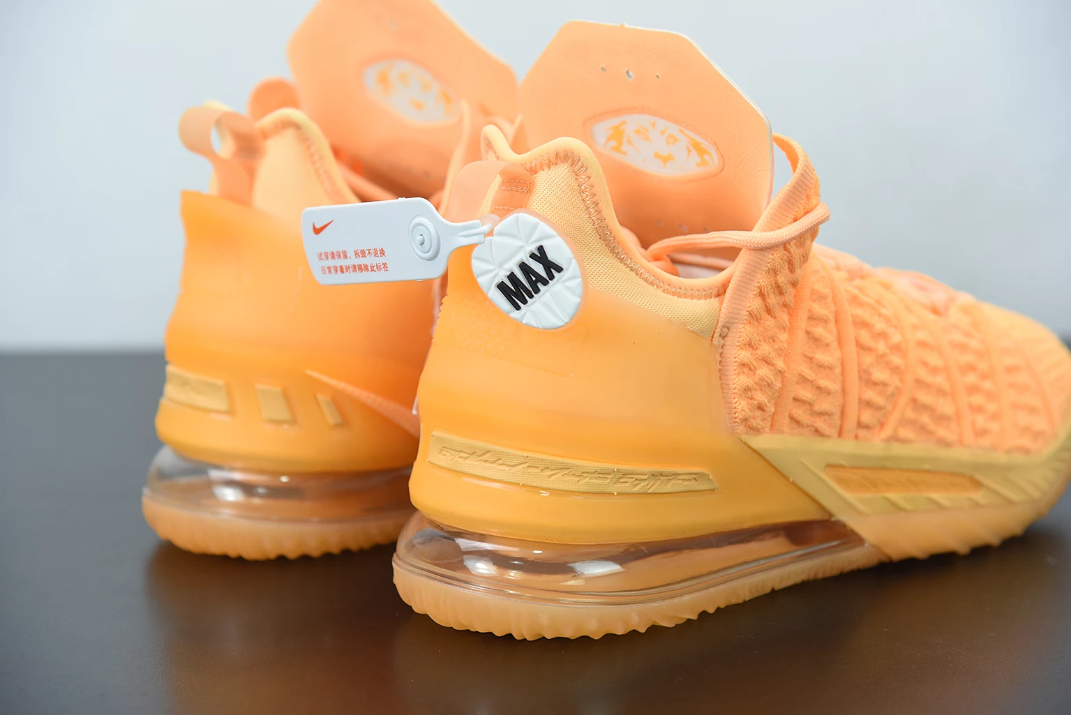 Fit Sporting Goods Nike LeBron 18 “Sisterhood” Melon Tint DB8148-801 For Sale 8 Fit Sporting Goods Nike LeBron 18 “Sisterhood” Melon Tint DB8148-801 For Sale - Image 6