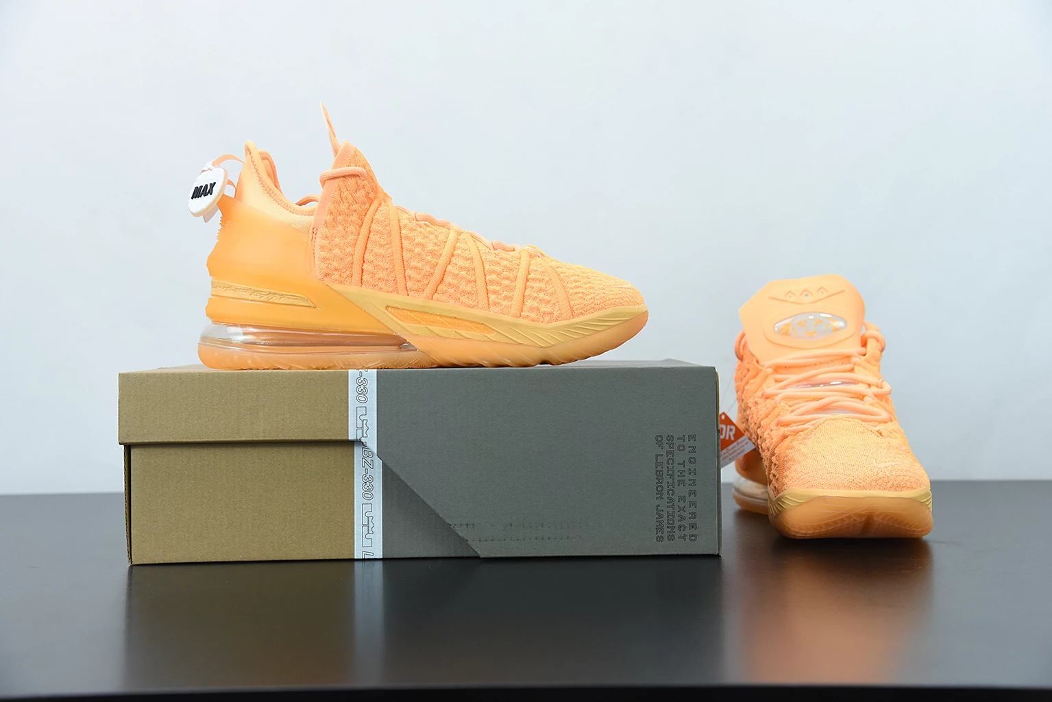 Fit Sporting Goods Nike LeBron 18 “Sisterhood” Melon Tint DB8148-801 For Sale 11 Fit Sporting Goods Nike LeBron 18 “Sisterhood” Melon Tint DB8148-801 For Sale - Image 9