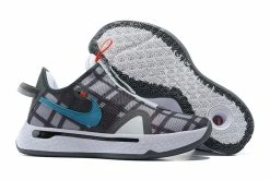 Fit Sporting Goods Nike PG 4 “Plaid” Football Grey/Laser Blue-Light Smoke Grey