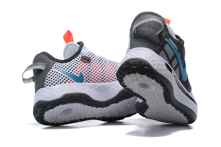 Fit Sporting Goods Nike PG 4 “Plaid” Football Grey/Laser Blue-Light Smoke Grey 6 Fit Sporting Goods Nike PG 4 “Plaid” Football Grey/Laser Blue-Light Smoke Grey - Image 4