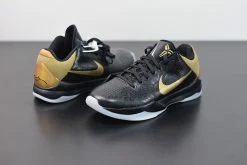 Fit Sporting Goods Nike Zoom Kobe 5 ‘Big Stage Away’ Black/Metallic Gold-White 386429-008 -Fit Sporting Goods Sales Nike Zoom Kobe 5 Big Stage Away Black Metallic Gold White 386429 008 4