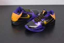 Fit Sporting Goods Nike Zoom Kobe 5 ‘Lakers Away’ Black/De Sol-Varsity Purple 386430-071 14 Fit Sporting Goods Nike Zoom Kobe 5 ‘Lakers Away’ Black/De Sol-Varsity Purple 386430-071 -Fit Sporting Goods Sales Nike Zoom Kobe 5 Lakers Away Black De Sol Varsity Purple 386430 071 4