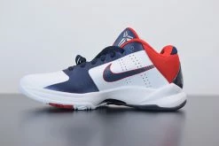 Fit Sporting Goods Nike Zoom Kobe 5 “USA” White/Obsidian-Sport Red 386429-103 -Fit Sporting Goods Sales Nike Zoom Kobe 5 USA White Obsidian Sport Red 386429 103 2
