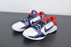 Fit Sporting Goods Nike Zoom Kobe 5 “USA” White/Obsidian-Sport Red 386429-103 -Fit Sporting Goods Sales Nike Zoom Kobe 5 USA White Obsidian Sport Red 386429 103 3