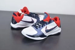 Fit Sporting Goods Nike Zoom Kobe 5 “USA” White/Obsidian-Sport Red 386429-103 -Fit Sporting Goods Sales Nike Zoom Kobe 5 USA White Obsidian Sport Red 386429 103 4