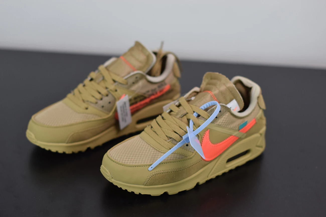 Fit Sporting Goods Off-White X Nike Air Max 90 “Desert Ore” AA7293-200 6 Fit Sporting Goods Off-White X Nike Air Max 90 “Desert Ore” AA7293-200 - Image 4