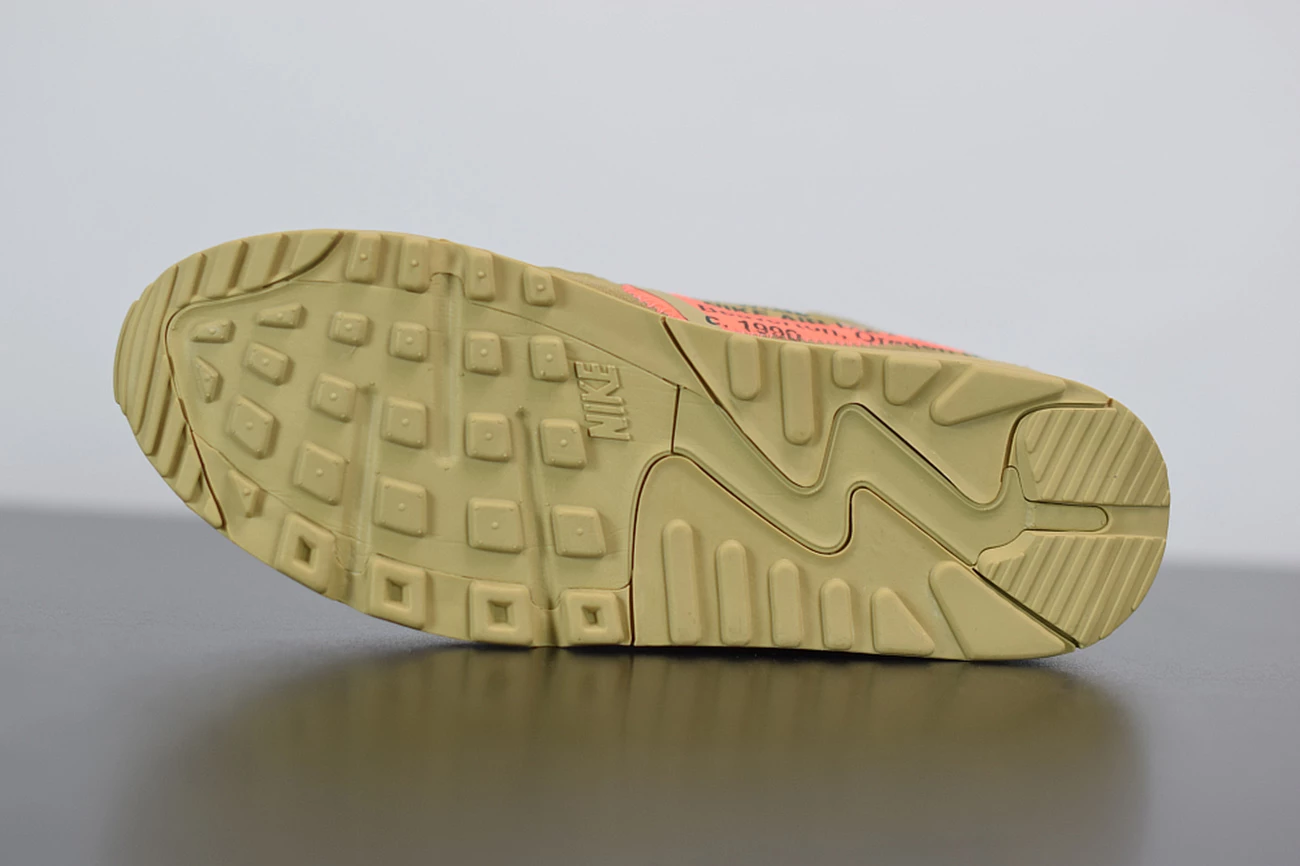 Fit Sporting Goods Off-White X Nike Air Max 90 “Desert Ore” AA7293-200 9 Fit Sporting Goods Off-White X Nike Air Max 90 “Desert Ore” AA7293-200 - Image 7