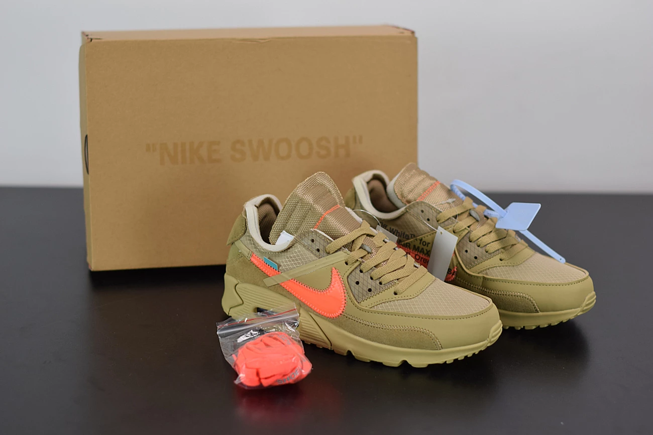 Fit Sporting Goods Off-White X Nike Air Max 90 “Desert Ore” AA7293-200 3 Fit Sporting Goods Off-White X Nike Air Max 90 “Desert Ore” AA7293-200