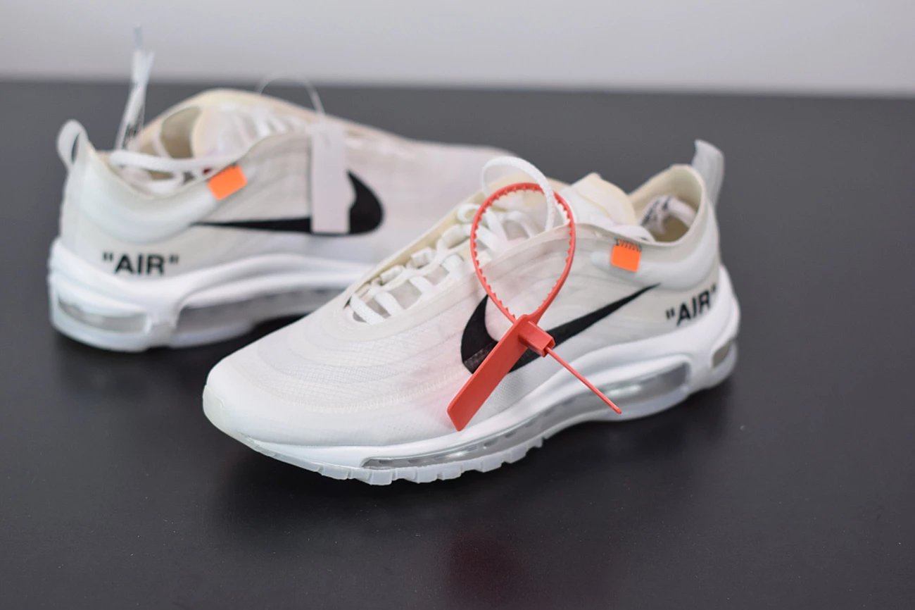 Fit Sporting Goods Off-White X Nike Air Max 97 White 6 Fit Sporting Goods Off-White X Nike Air Max 97 White - Image 4