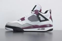 Fit Sporting Goods PSG X Air Jordan 4 White/Neutral Grey/Black/Bordeaux CZ5624-100 20 Fit Sporting Goods PSG X Air Jordan 4 White/Neutral Grey/Black/Bordeaux CZ5624-100 -Fit Sporting Goods Sales PSG x Air Jordan 4 White Neutral Grey Black Bordeaux CZ5624 100 2