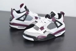 Fit Sporting Goods PSG X Air Jordan 4 White/Neutral Grey/Black/Bordeaux CZ5624-100 22 Fit Sporting Goods PSG X Air Jordan 4 White/Neutral Grey/Black/Bordeaux CZ5624-100 -Fit Sporting Goods Sales PSG x Air Jordan 4 White Neutral Grey Black Bordeaux CZ5624 100 4