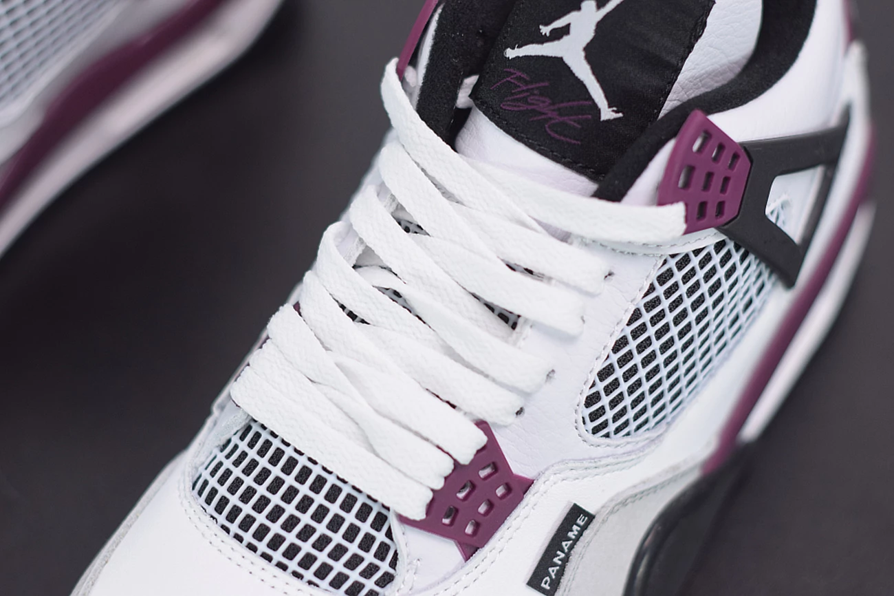 Fit Sporting Goods PSG X Air Jordan 4 White/Neutral Grey/Black/Bordeaux CZ5624-100 10 Fit Sporting Goods PSG X Air Jordan 4 White/Neutral Grey/Black/Bordeaux CZ5624-100 - Image 8