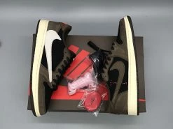Fit Sporting Goods Travis Scott X Air Jordan 1 Low OG SP “Dark Mocha” CQ4277-001 -Fit Sporting Goods Sales Travis Scott x Air Jordan 1 Low OG SP Dark Mocha