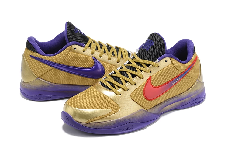 Fit Sporting Goods Undefeated X Nike Kobe 5 Protro “Hall Of Fame” Metallic Gold/Field Purple 6 Fit Sporting Goods Undefeated X Nike Kobe 5 Protro “Hall Of Fame” Metallic Gold/Field Purple - Image 4