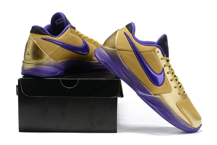 Fit Sporting Goods Undefeated X Nike Kobe 5 Protro “Hall Of Fame” Metallic Gold/Field Purple 8 Fit Sporting Goods Undefeated X Nike Kobe 5 Protro “Hall Of Fame” Metallic Gold/Field Purple - Image 6