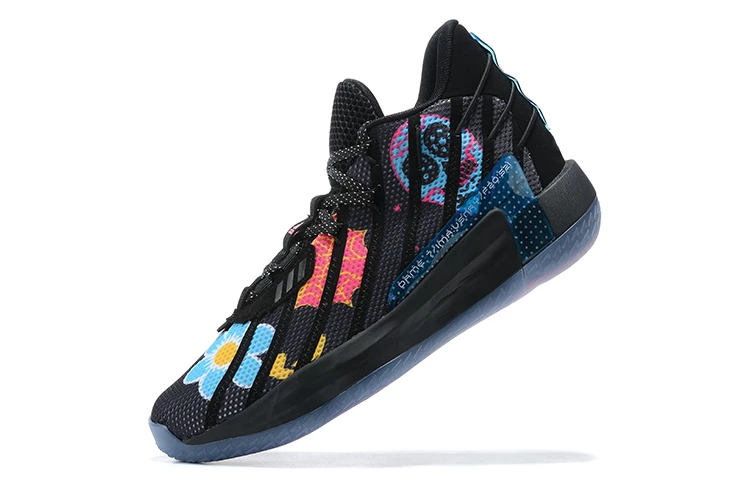 Fit Sporting Goods Adidas Dame 7 Core Black/Semi Solar Pink/Bold Gold 4 Fit Sporting Goods Adidas Dame 7 Core Black/Semi Solar Pink/Bold Gold - Image 2