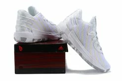 Fit Sporting Goods Adidas Dame 7 “I Am My Own Fan” Cloud White/Silver Metallic -Fit Sporting Goods Sales adidas Dame 7 I Am My Own Fan Cloud White Silver Metallic 5