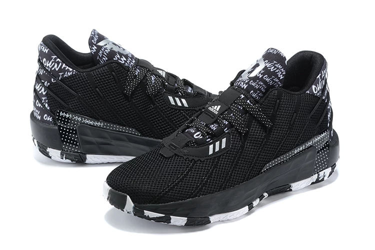 Fit Sporting Goods Adidas Dame 7 “I Am My Own Fan” Core Black/Silver Metallic 7 Fit Sporting Goods Adidas Dame 7 “I Am My Own Fan” Core Black/Silver Metallic - Image 5