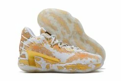 Fit Sporting Goods Adidas Dame 7 “Ric Flair” Cloud White/Gold Metallic-Core Black