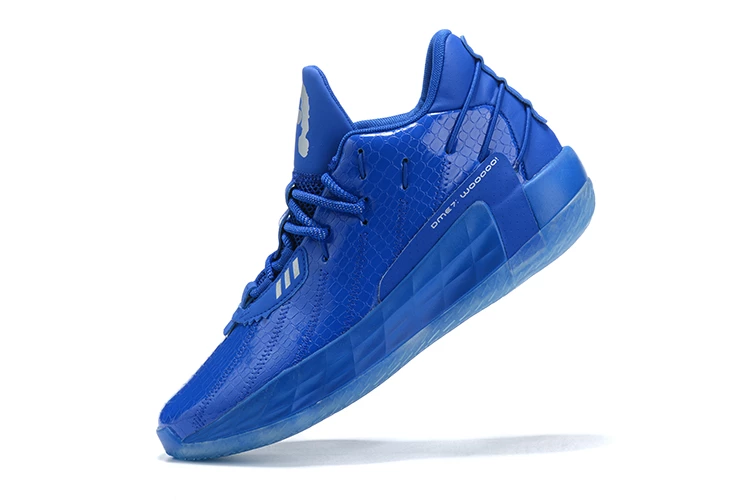 Fit Sporting Goods Adidas Dame 7 “Ric Flair” Royal Blue/Silver Metallic 3 Fit Sporting Goods Adidas Dame 7 “Ric Flair” Royal Blue/Silver Metallic - Image 2